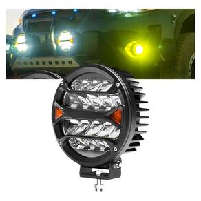 Farol de milha LED Quadrado 90W 8100 lumens 12v Alta Potência Jeep Troller off-road DJ-1413MAX