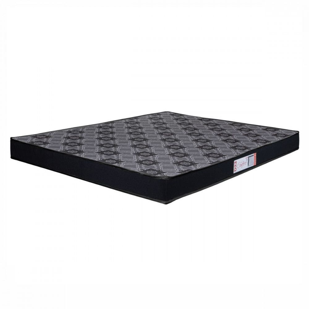 Colchão de Viúva Espuma D23 Pro Confort 128x188x12cm Preto Hellen