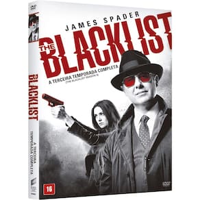 DVD Box The Blacklist 3ª Temporada Com Luva