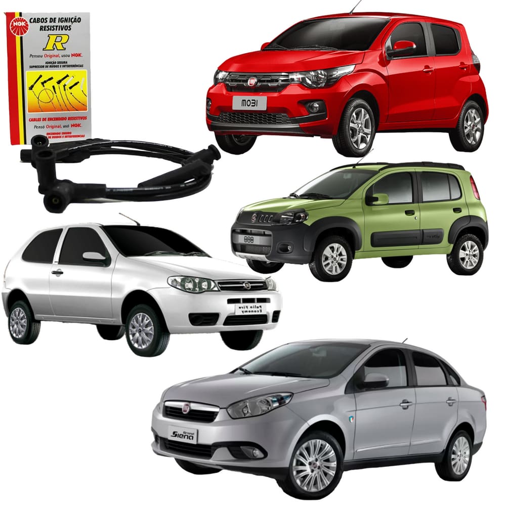 Cabo De Vela  Ngk Mobi 1.0 8V 2019 2020 2021 2022.