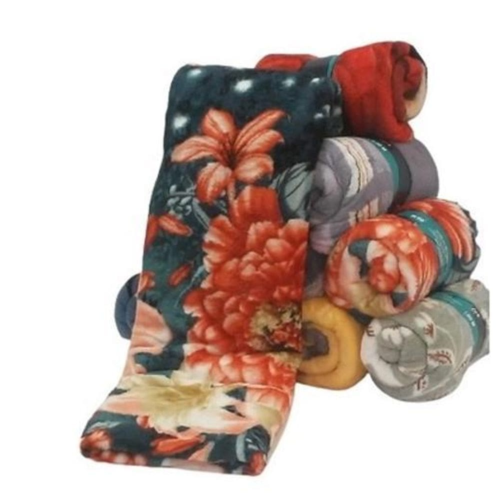 2 cobertor manta casal soft estampada revenda fabrica doacao