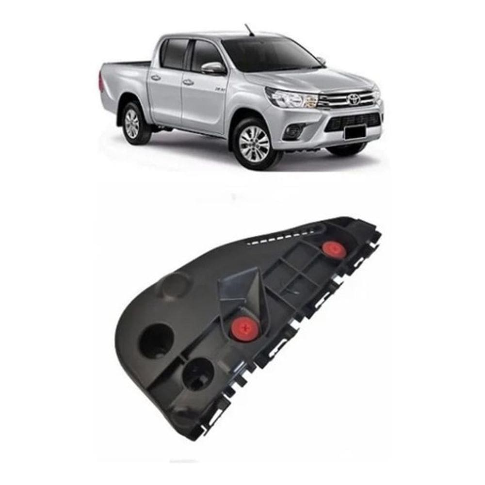 Guia parachoque dianteiro hilux pick-up 2018 dir
