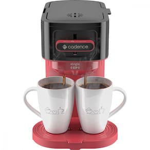 Cafeteira Single Up 300ml 127v Preto com Vermelho Cadence