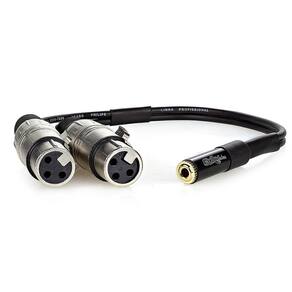 Cabo p2 femea para 2 xlr femea - 2 mt