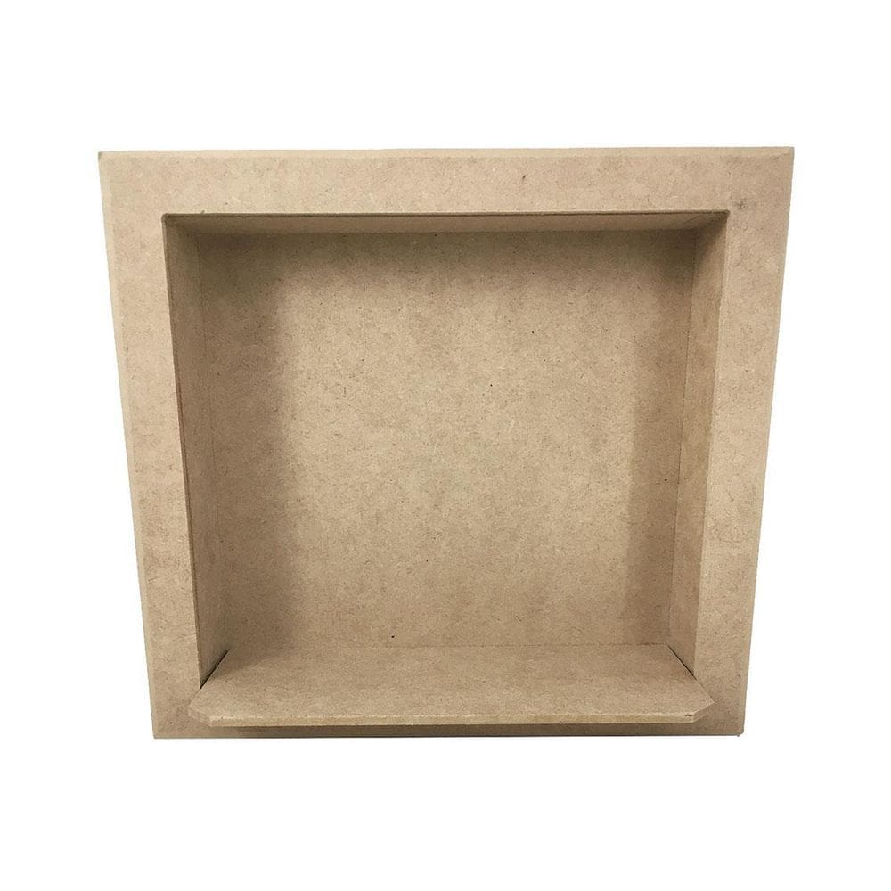 Quadro cenário maternidade mdf com aba m 24x21x5 cm