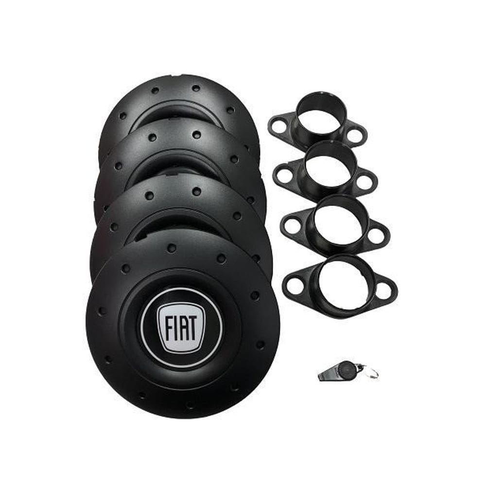 Calotas miollo fiat grand siena aro 15 2012/20 amarok preto
