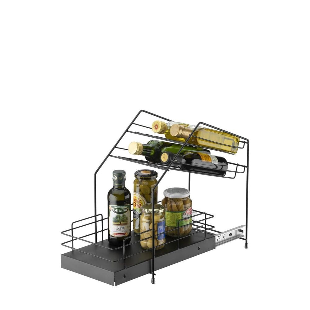 Organizador retrátil multiuso cozinha porta temperos schmitt