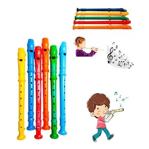 Kit 10 flauta doce infantil brinquedo prenda  revenda