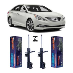 Kit 2 amortecedor dianteiro hyundai sonata 2010 2011 2012