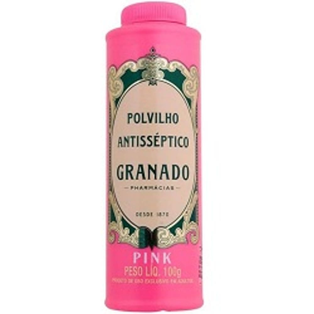 Talco Granado Pink em frasco 100g