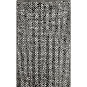 Tapete Tear 60X100 Aqua Cinza Trança