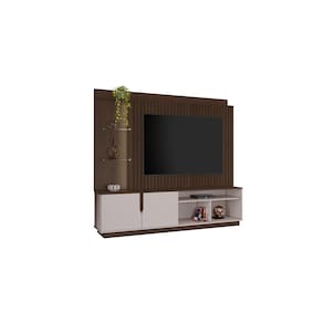 Estante Home Ripado com LED para TV até 60 Polegadas 2 Portas Amparo JCM