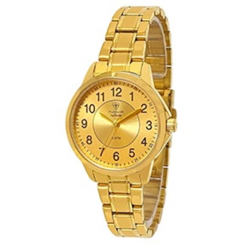 Relógio Tuguir Feminino Ref: 3113A Tgi37048 Aço Social