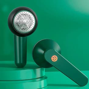 Máquina portátil tirar pelos de roupa com sistema elétrico