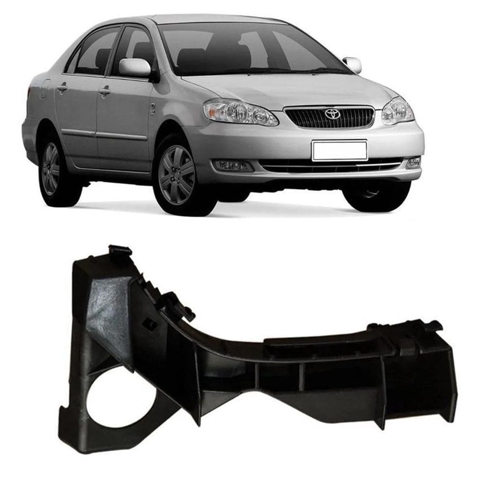 Carrinho guia parachoque dt corolla 03 04 05 06 07 08