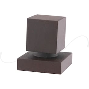 Acabamento quadrado aço corten luxo para banheiro 100% metal