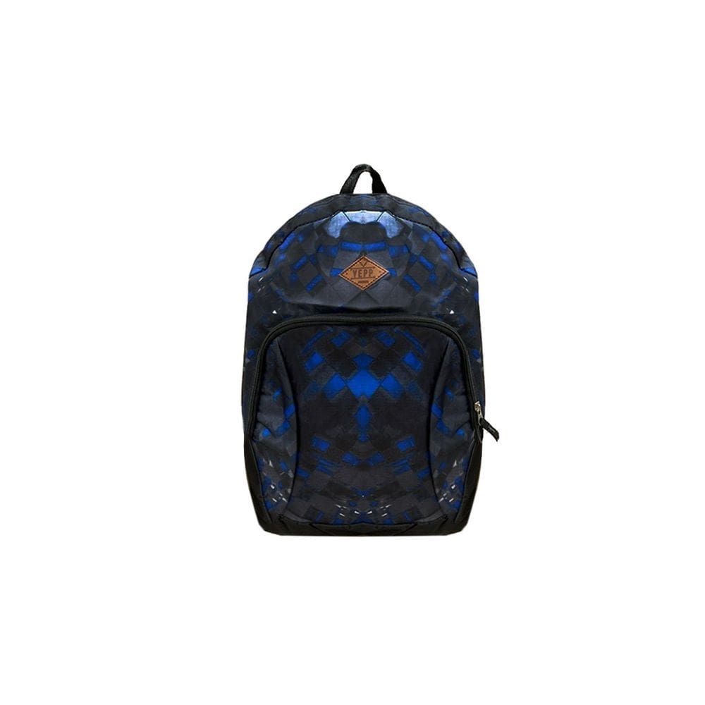 Mochila Notebook Versatil Unissex Preta E Azul