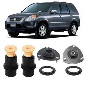 Par kit coxim batente sampel dianteiro honda crv 2002 a 2006