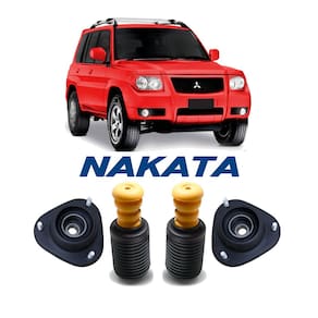 Par kit coxim batente dianteiro pajero tr4 2003 2004 2005 06