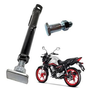 Cavalete lateral regulagem parafuso biz pop titan fan factor