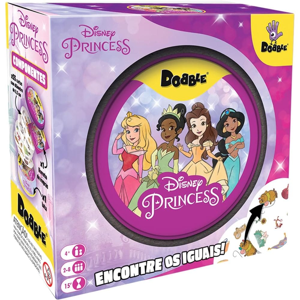 Jogo De Mesa Dobble - Spot It Princesas Disney