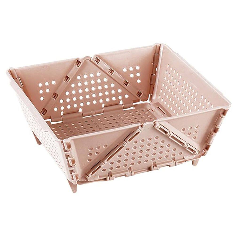 Cesta Secar Frutas Verduras Vegetais Dobravel Porta Objetos Cozinha Copa Casa Sala Fruteira Drenagem