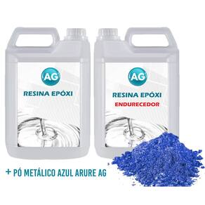 Porcelanato líquido metálico azul arure ag por m