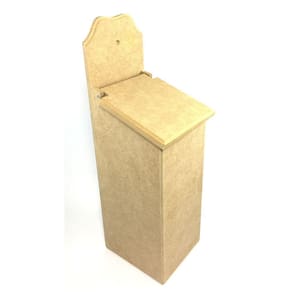Puxa saco liso mdf - 10x12x36