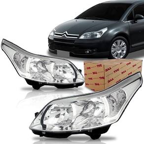 Farol citroen c4 pallas e hatch 2007 08 09 10 11 12 2013 le