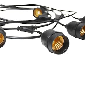 Cordão luminoso pix cipro 5 mt 10xe27 ip65 c/prolongador biv