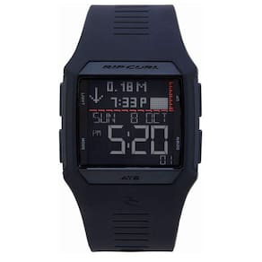 Relógio rip curl rifles a1119 4029 tide tábua midnight preto