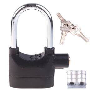 Trava cadeado alarme sonoro anti roubo moto bike casa 110db