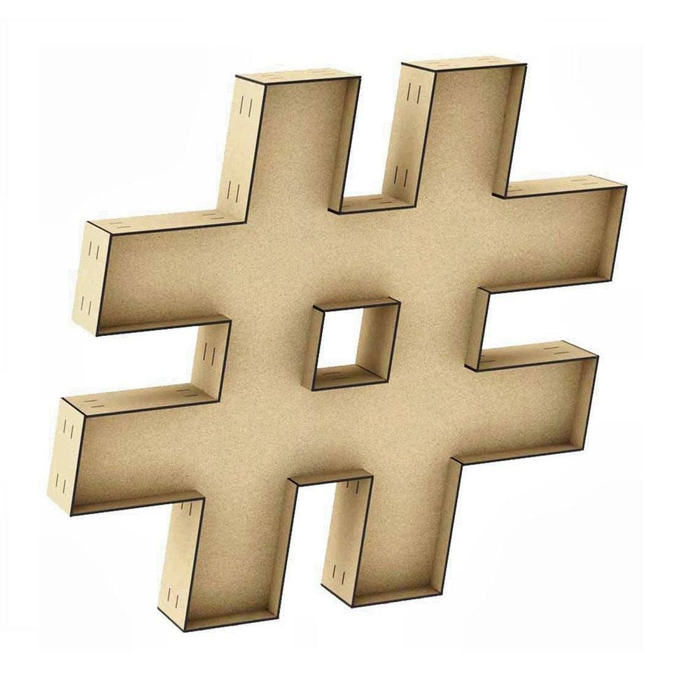 Letra caixa grande mdf 100cm de altura decoração