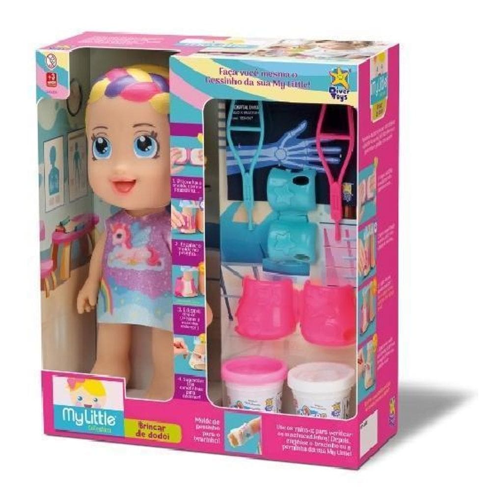 Boneca my little brincar de dodói -diver toys