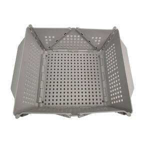 Cesta Secar Frutas Verduras Vegetais Dobravel Lava Escorre Drena Alimentos Louças Objetos Organizador Lava Escorre