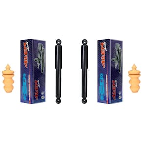 Par amortecedores + kit traseiro chery qq 2012 2013 2014 15