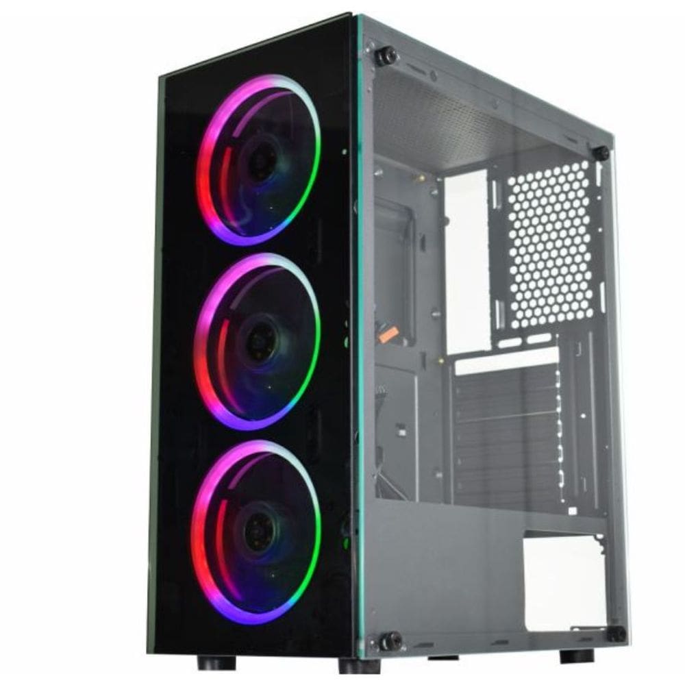 Gabinete Gamer Divinus Kmex CG-AL10 Led RGB