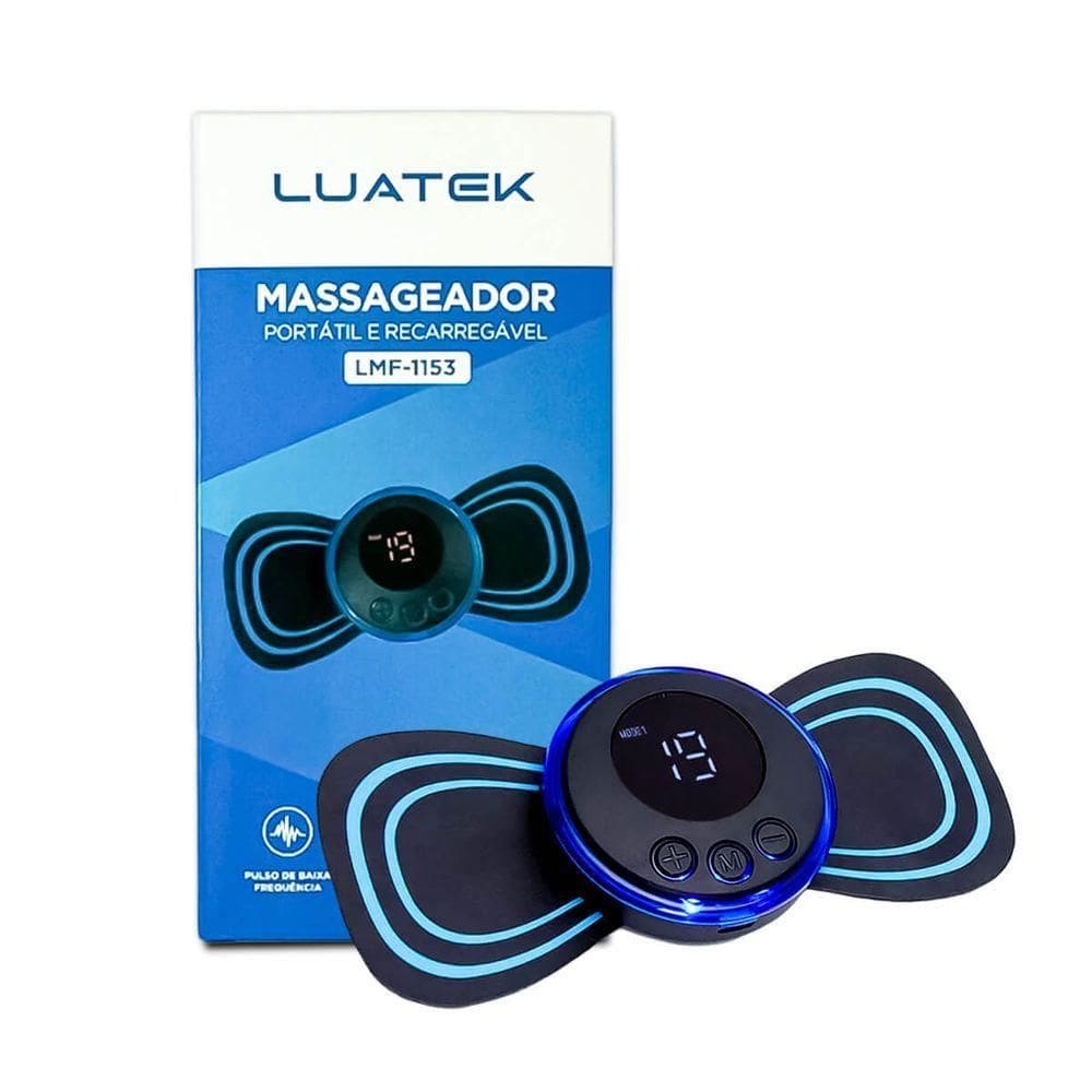 Massageador Ems Estimulação Muscular Recarregável Usb-c