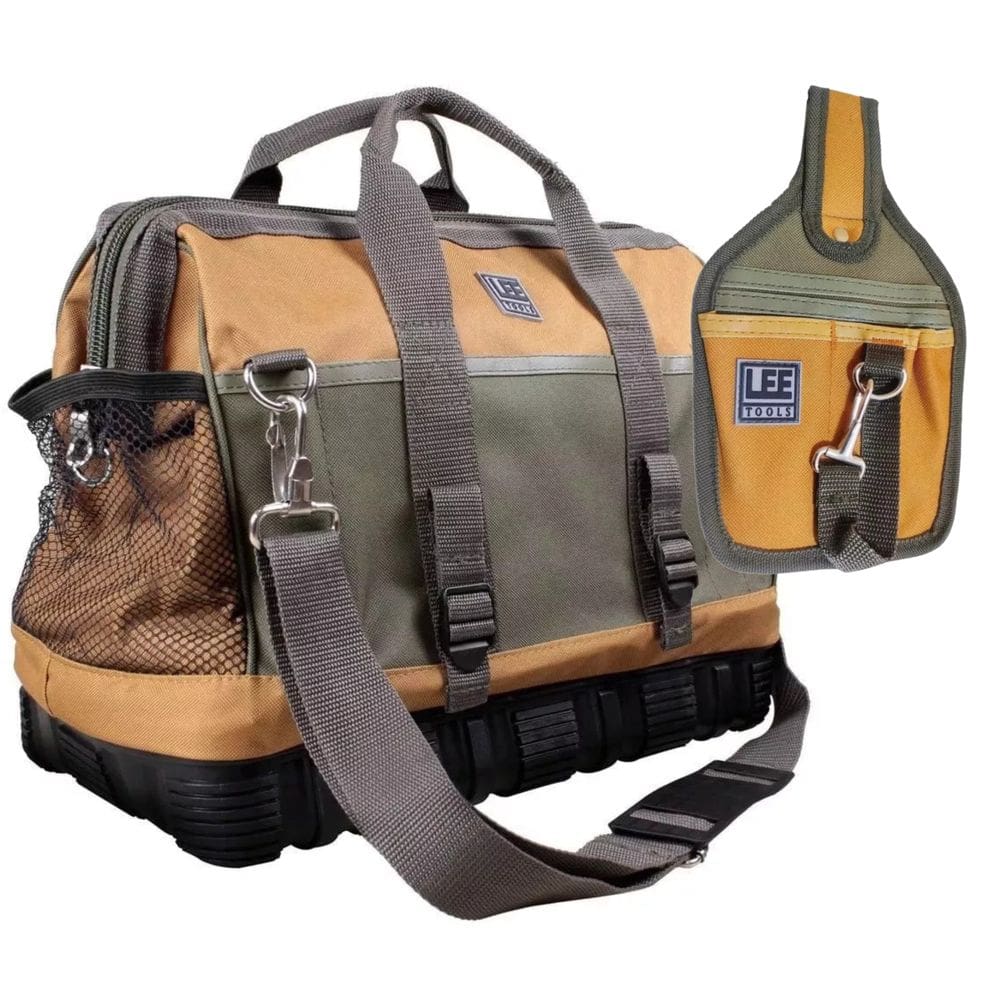 Kit Bolsa Fundo Borracha Lee tols 23 Bolso + 4 Bolsos Cinto