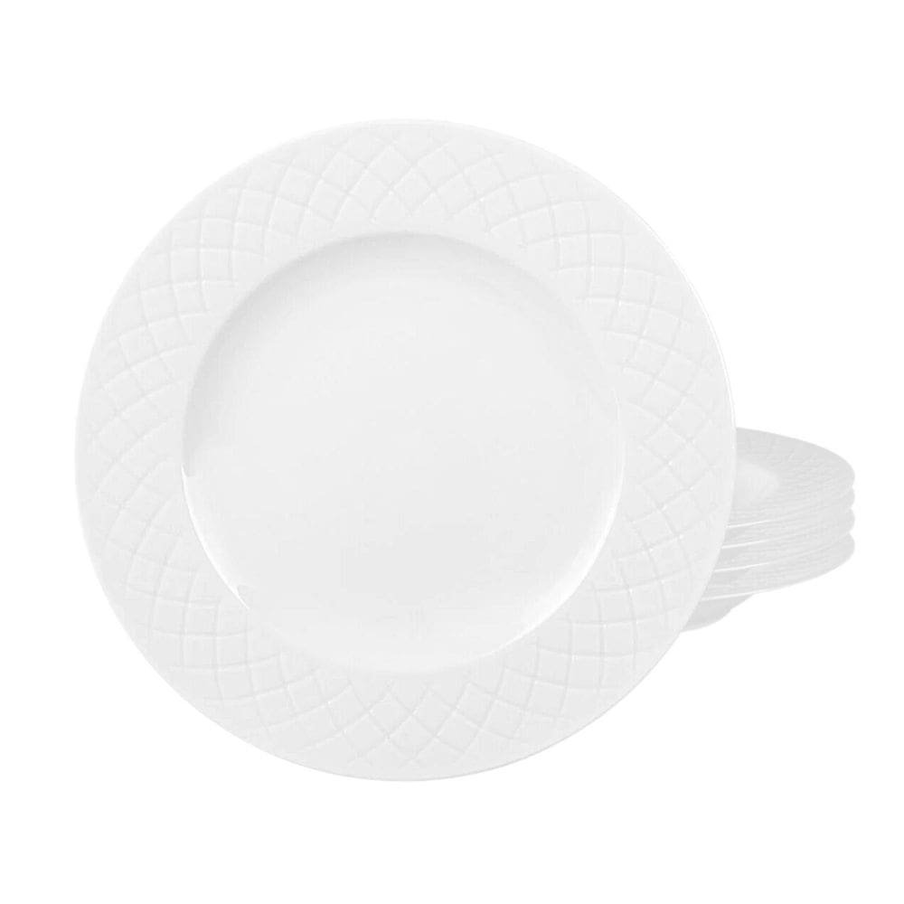 Jogo De Pratos Sobremesa 21Cm Kit 4 Peças Ingrid Tramontina