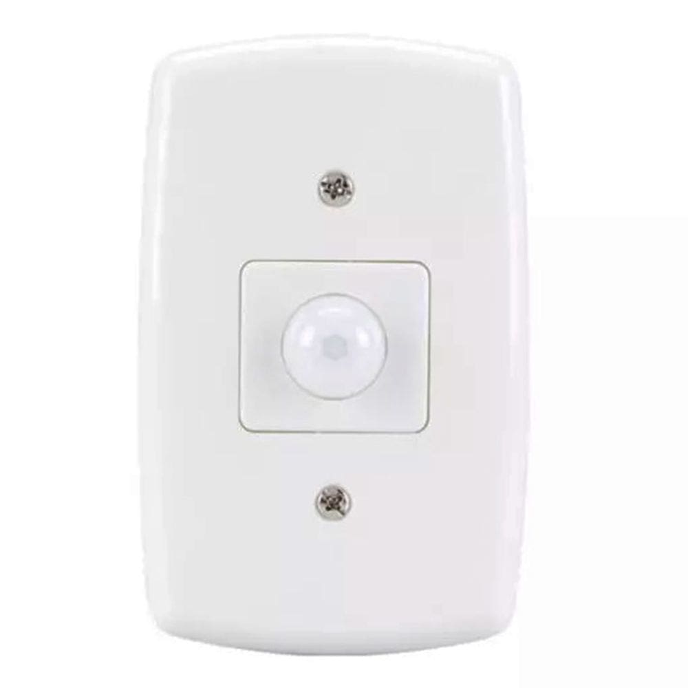 Sensor de Presenca Embutir Parede com Fotocelula MARGIRIUS