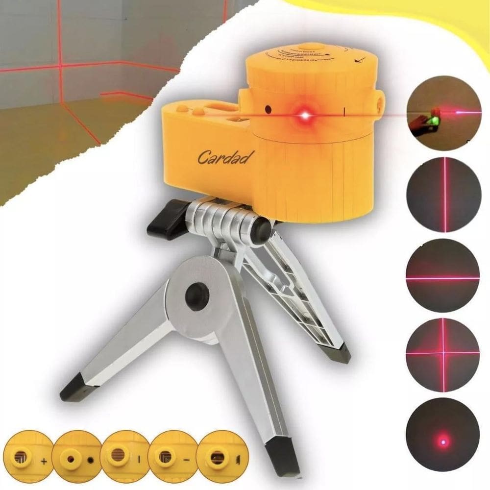 Nível a laser multifuncional completo tripé incluso