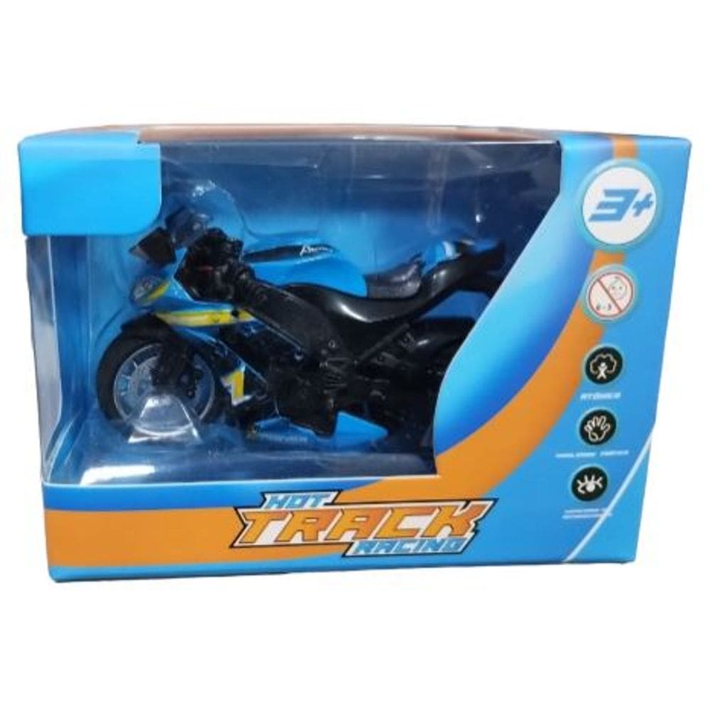 Moto - Metal Modelo Racing 5 Azul TERRACO
