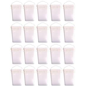 Balde de plastico pequeno 20l - 20 pçs