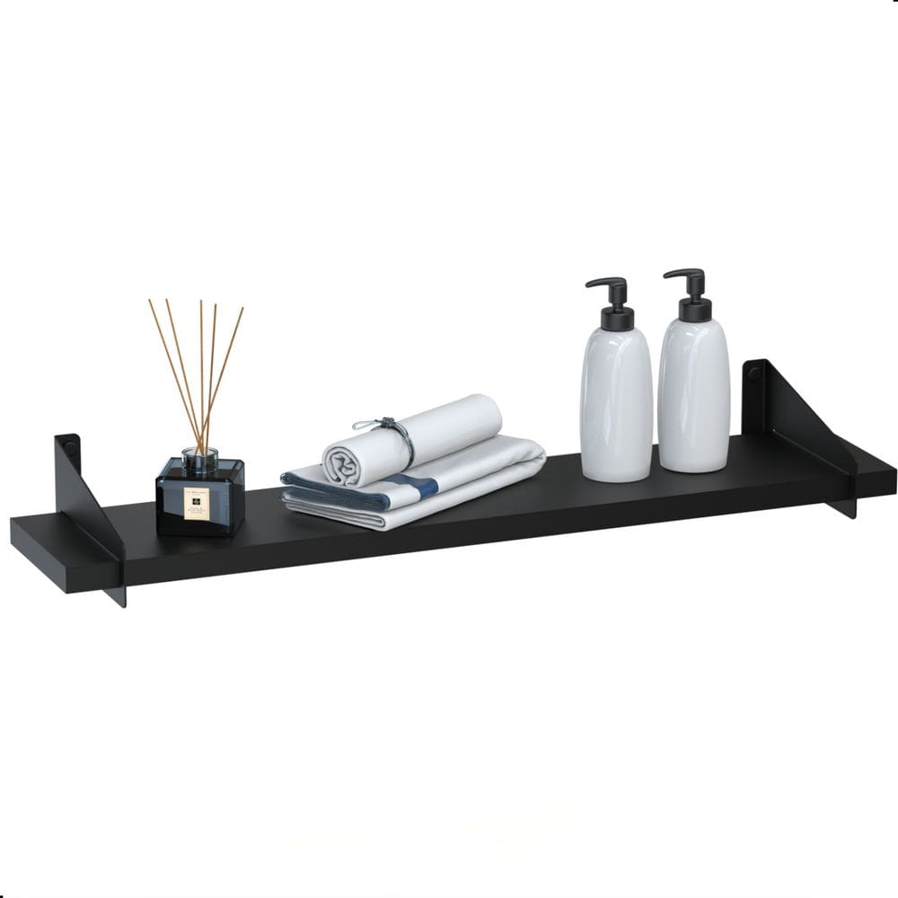 Prateleira De Madeira Estilo Industrial Suspensa Max50.Pp