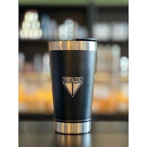 Copo térmico c/tampa - 530ml - fortaleza - gravação a laser