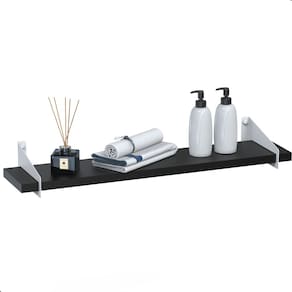 Prateleira De Madeira Estilo Industrial Suspensa Max60.Bp