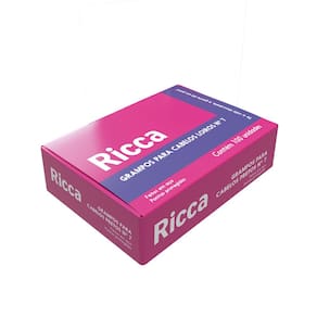 Grampo Para Cabelo 100 Un. Loiro Nº7 Ricca