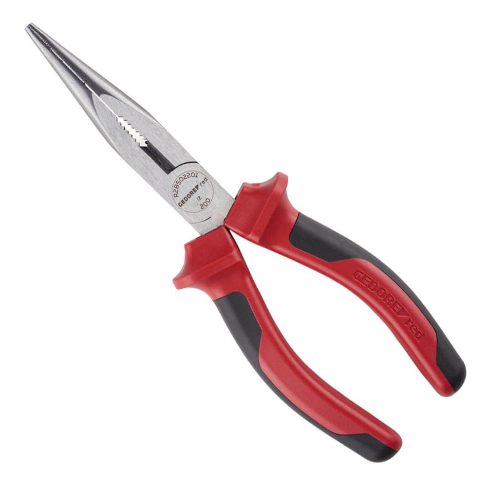 Alicate Tipo Telefone Bico Reto Isolado 6.1/2&quot; Gedore Red