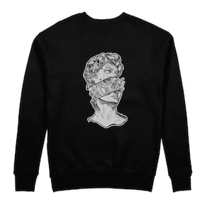Moletom Premium Estampado Masculino Flanelado Sem Capuz Tumblr Basico Não Desbota